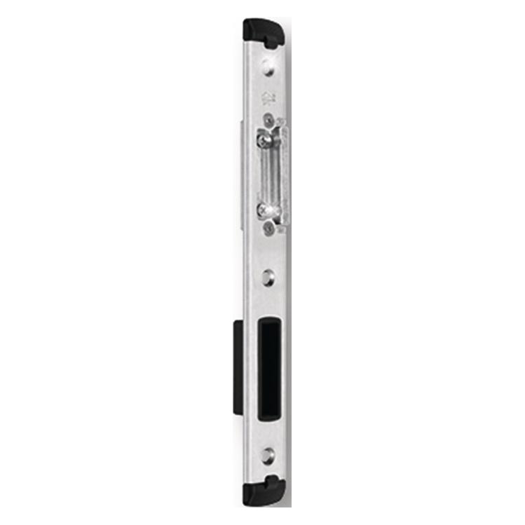 Fuhr Schliessteil Falle/Riegel Flachstulp 33 mm links silberfarbig (1 Stk.) (RFP49333LX)