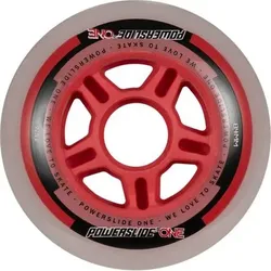 POWERSLIDE Inlineskates-Rollen-Set One Wheels 84mm, Größe 1 in Rot Rot