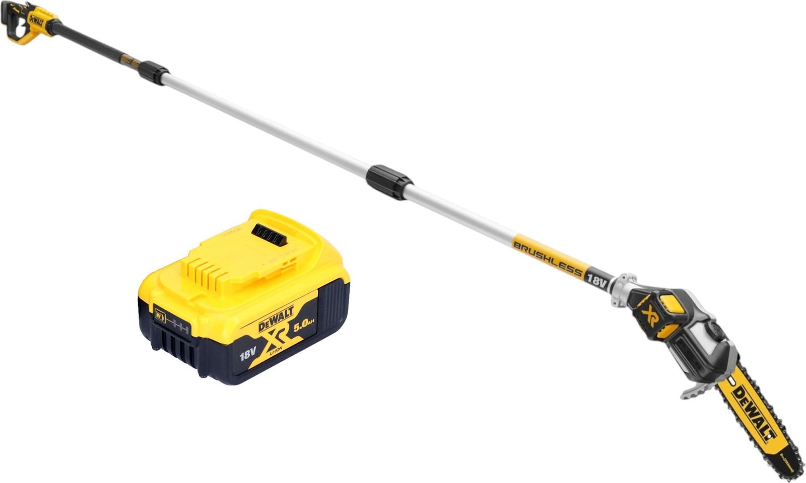 DeWalt DCMPS 567 N accu 18 V borstelloze machine met 1x 5.0 Ah accu