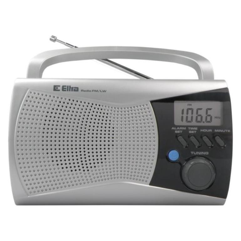 Elta Radio KINGA 2 Silver (FM, LW) (5907727027455)
