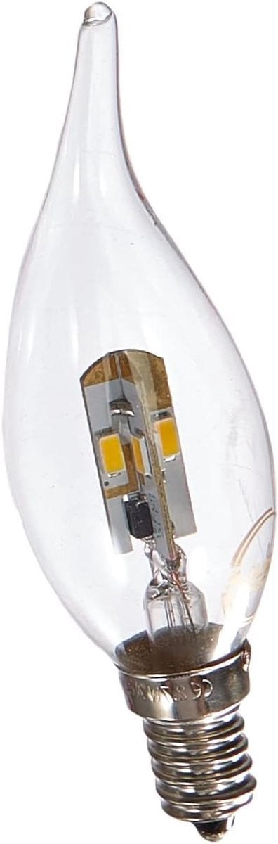 LED Kaarslamp E14 Warm Wit - 2.7 Watt - Energiebesparende Windstoot Sfeerverlichting