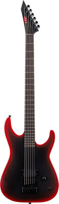 ESP LTD M-6B ET Black Metal II Black Redburst Satin