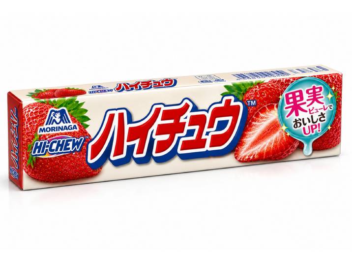 MORINAGA Hi-Chew Bonbons moelleux fraise - 55,2 g