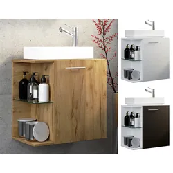 VCM 2-tlg Set   Waschplatz für Gäste WC   Gästebad   Waschtisch Toilette   Badezimmer Set – Hausa