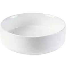 Runde weiße Keramik-Aufsatzwaschbecken D40,5 cm ISLA