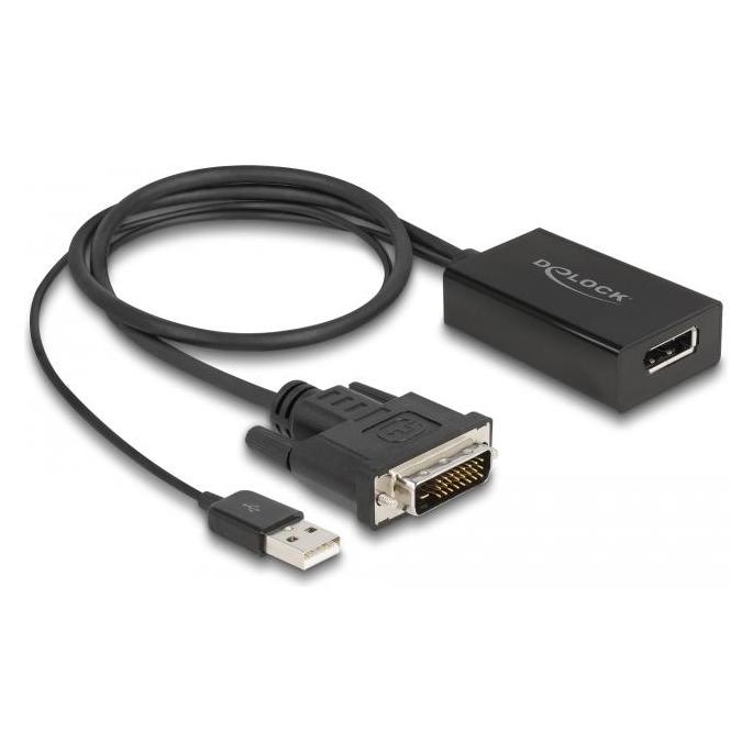 Delock Adapter DVI-D - DisplayPort (DisplayPort) (63189)