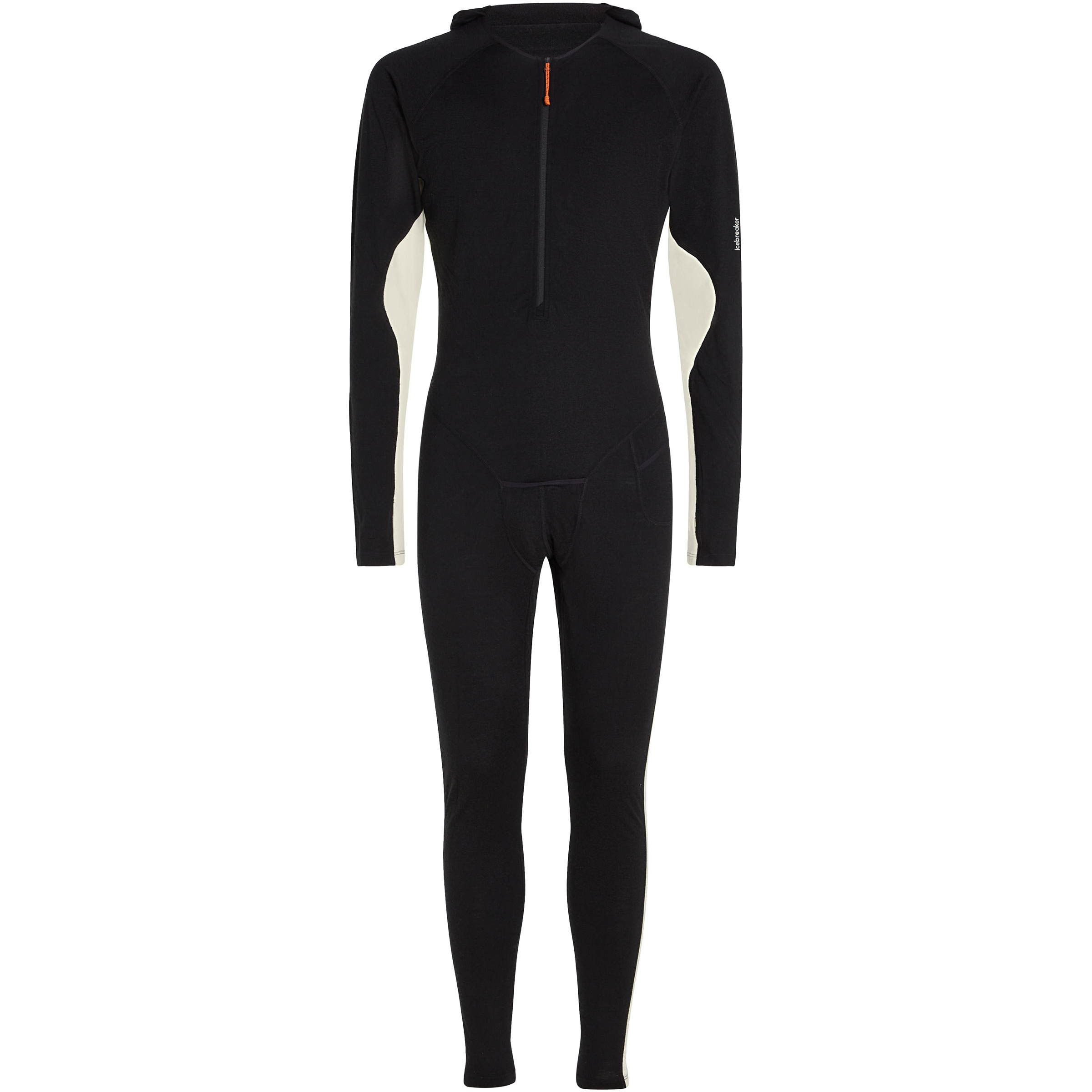 Icebreaker Merino 200 Oasis+ Overall Herren Overalls schwarz Größe S Bergsteigen | Skifahren | Expedition | Skihochtour Hautfreundlich Merinowolle