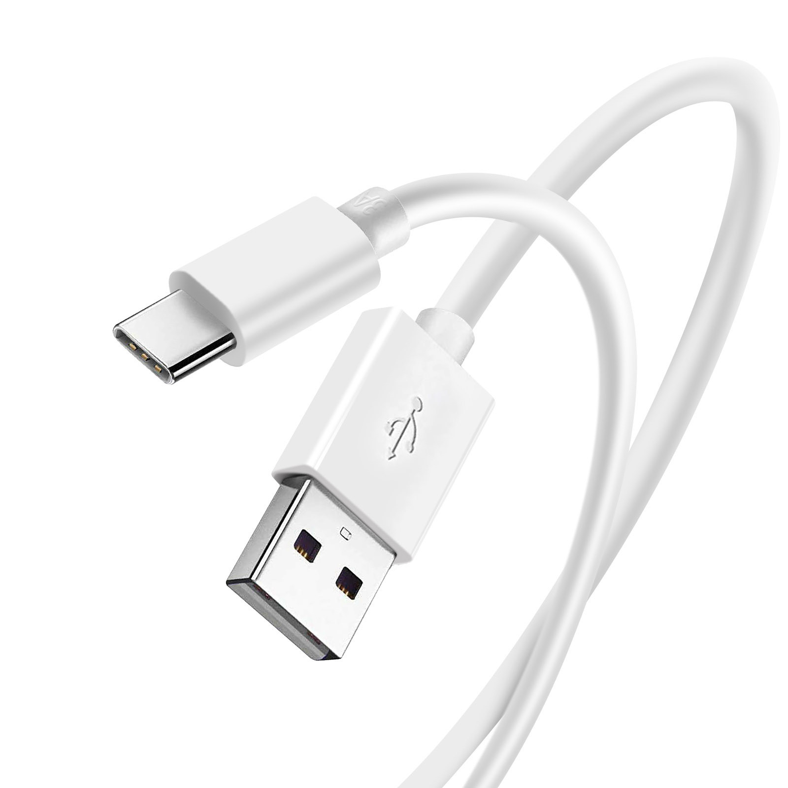 Oppo USB naar USB-C opladerkabel, 3A, wit