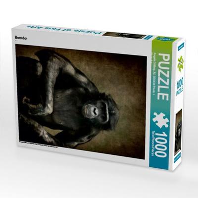 CALVENDO Puzzle Bonobo | 1000 Teile Lege-Größe 64x48cm Foto-Puzzle für glückliche Stunden
