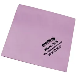 Microfasertuch Meiko Micro 2000 rosa 45x40 cm Tuch aus 100 % Microfaser, ca. 14 g