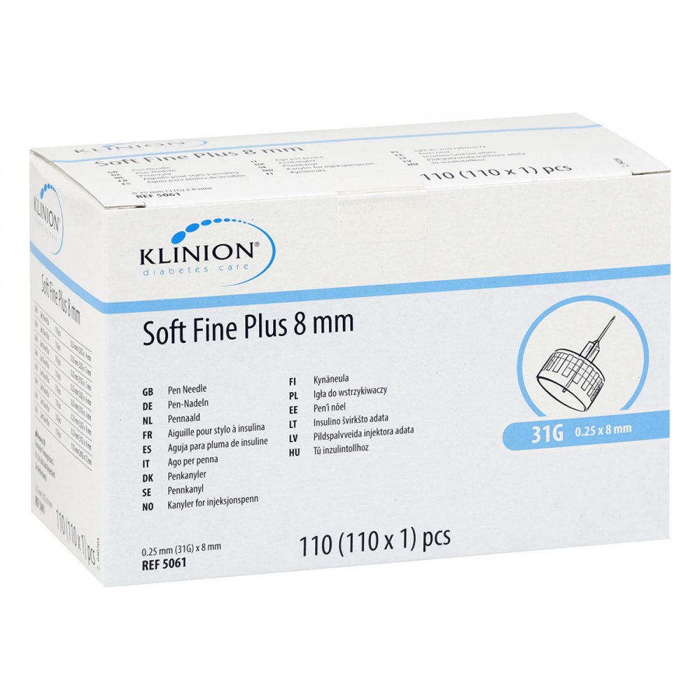1001 Artikel Medical GmbH Soft Fine plus 0,25x8 mm 31g Kanüle 09728660