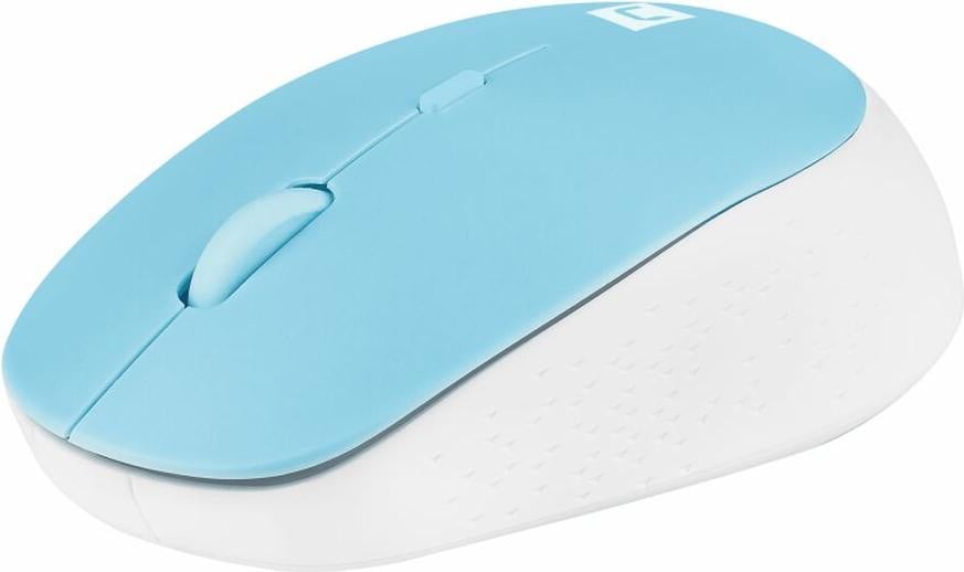 Natec Harrier 2 Optische Bluetooth Muis, Rechts, Blauw-Wit, 1600 DPI
