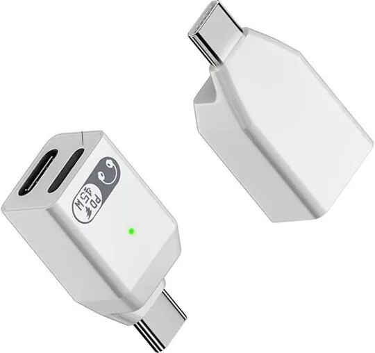 INF Audio Adapter Lightning/USB-C auf Type-C Weiß