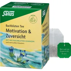 Bachblüten Tee Motivation & Zuversicht Bio Salus 15 ST