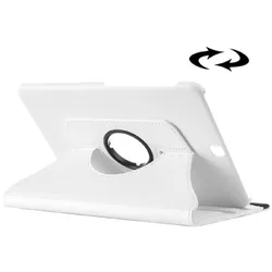 Tablet Tasche für Samsung Galaxy Tab S2 9.7 Leder Schutz Hülle 360° Case Weiß