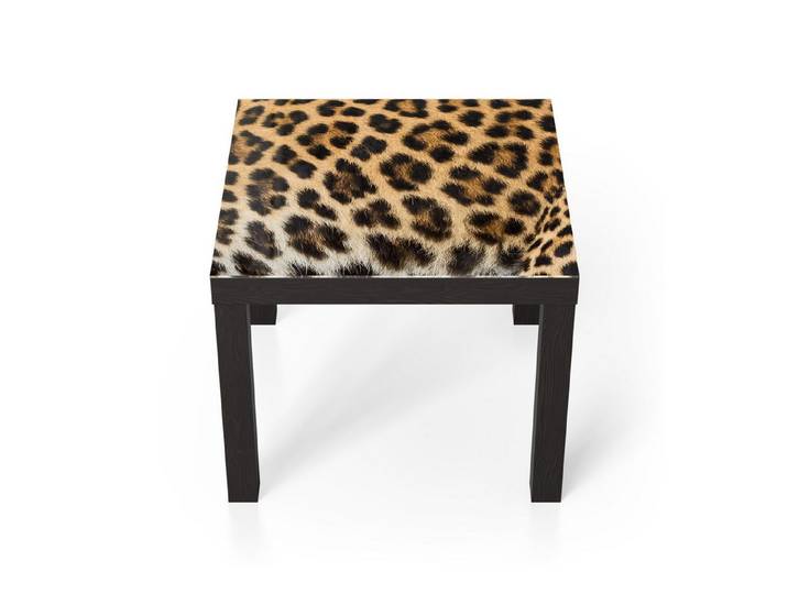 DEQORI Couchtisch 'Muster der Wildnis', Glas Beistelltisch Glastisch modern