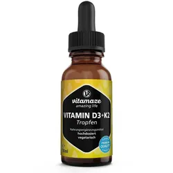 Vitamin D3 + K2 Tropfen hochdosiert