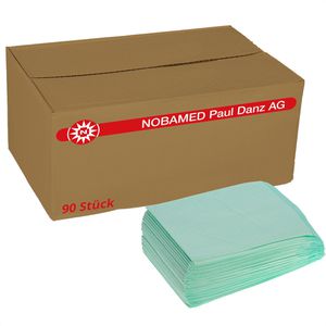 Nobamed Inkontinenzunterlagen Ribocare, Einweg, 60x60cm, Aufnahme ca. 450ml, wasserfest, 90 Stück