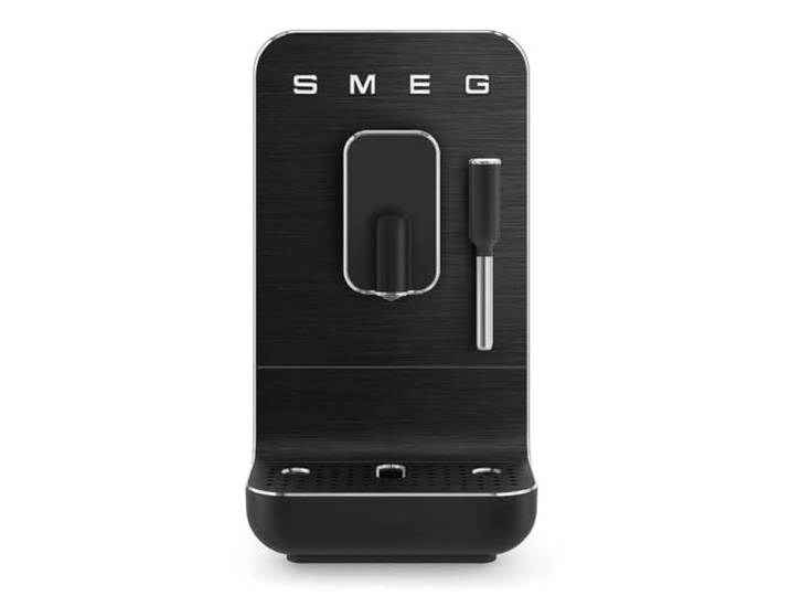 Smeg, Kaffeevollautomat mit Dampffunktion BCC02FBMEU, Dampfdüse, integriertes Mahlwerk, Thermoblocksystem, 1,4 l Tank, 19 Bar Pumpendruck, Kompaktmessungen, 1350W, Smaragd