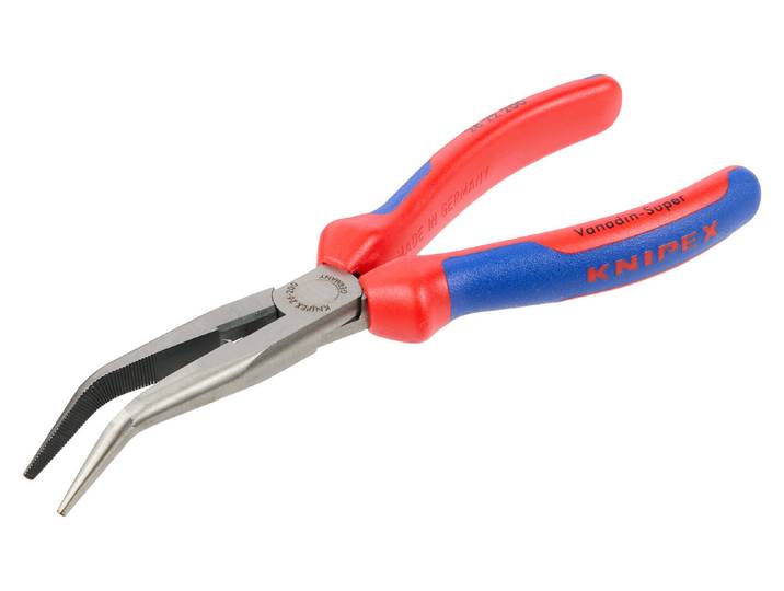 Knipex Flachrundzange 40° gekröpft 200 mm