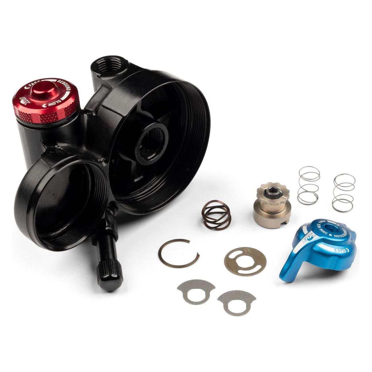 Fox Service Set: Eyelet Assy: 2018 FLOAT DPX2, F-S, 3pos, Open Mode Adj, Trunnion SH (808-17-377-KIT)