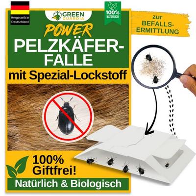 Green Guardia Pelzkäfer Falle mit Spezial-Lockstoff: 6