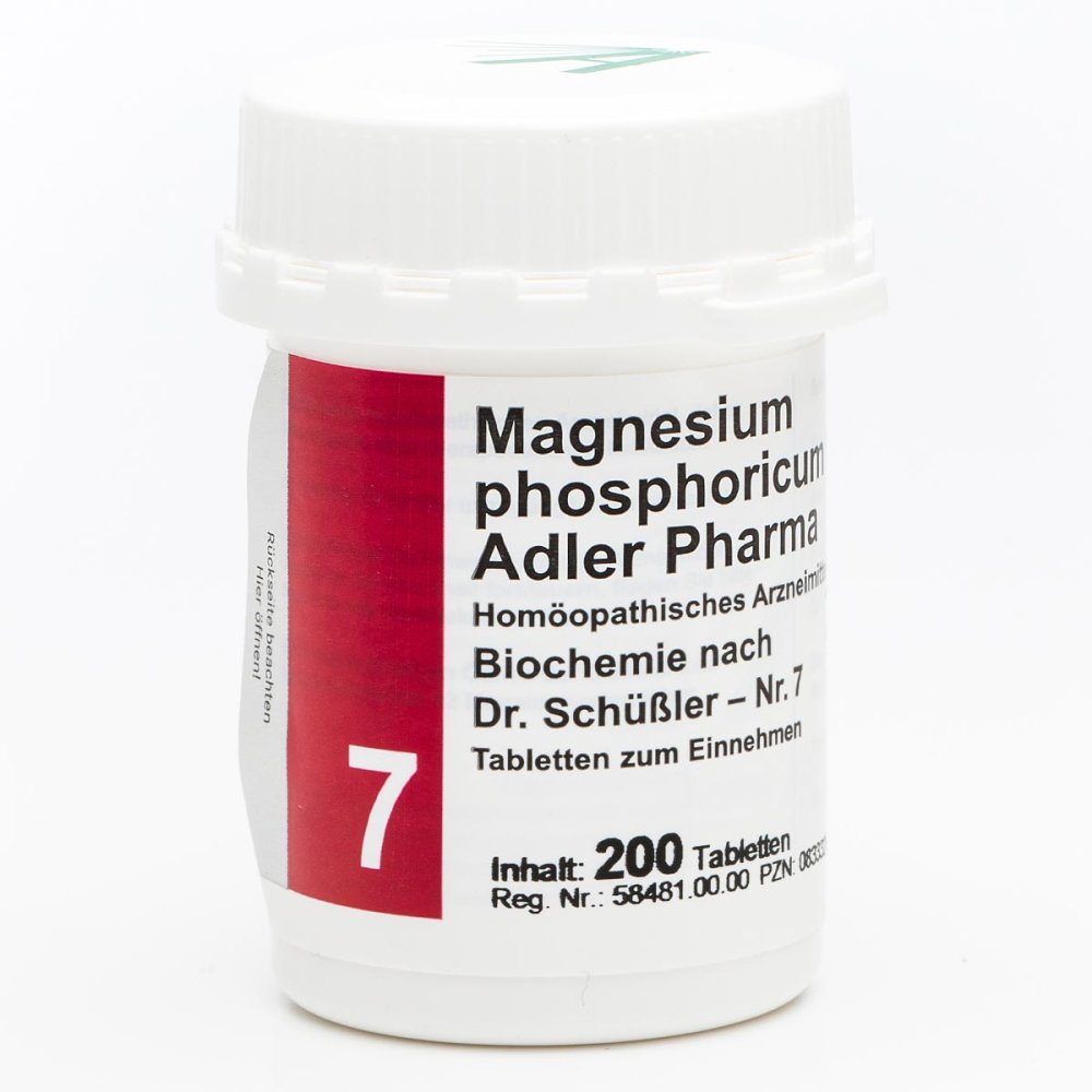 Adler Pharma Produktion und Vertrieb GmbH Biochemie Adler 7 Magnesium phosphoricum D6 Adl.p. Tabletten 00833326