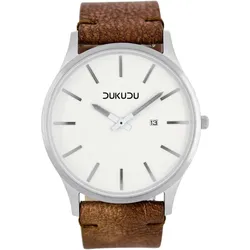 DUKUDU - BARBRO - braun - weiß / 45 MM