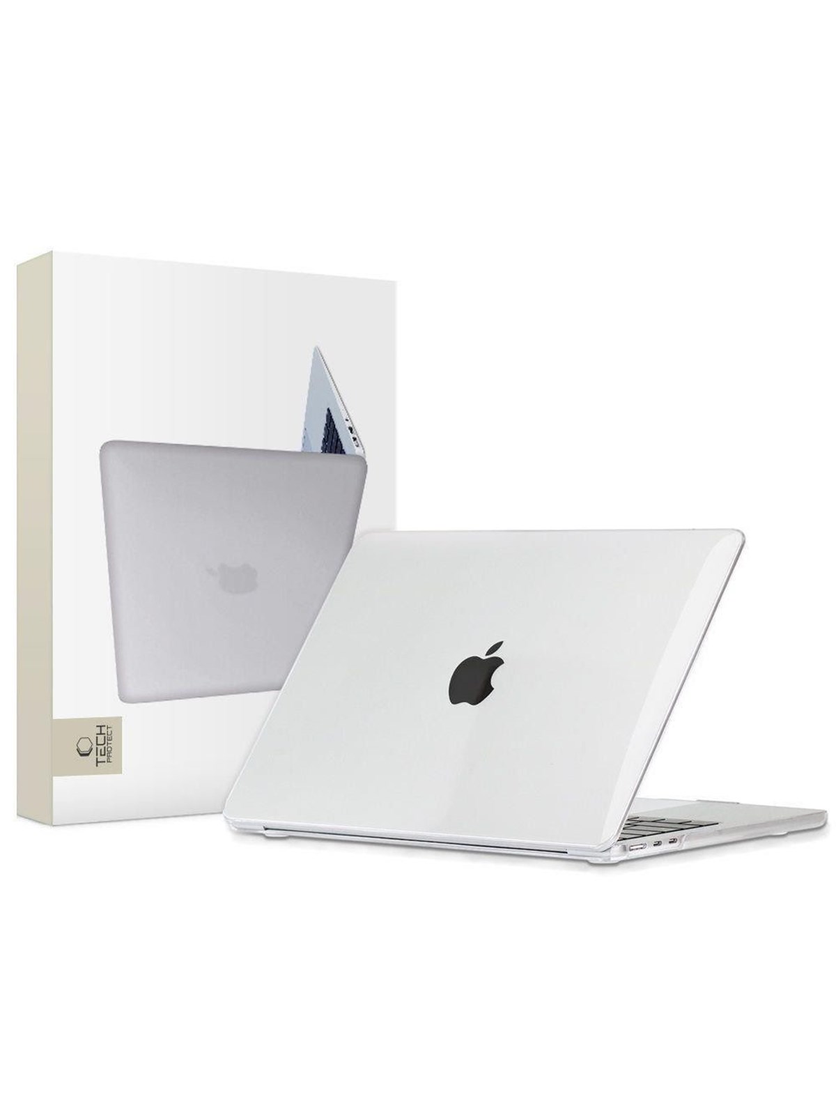 Tech-Protect SmartShell Case for MacBook Pro 14" M1 / M2 / M3 2021-2023 - Transparent