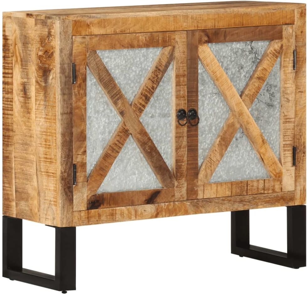 Helloshop26 Buffet bahut commode armoire 80 x 30 x 71 cm marron Marron 80x71x30cm