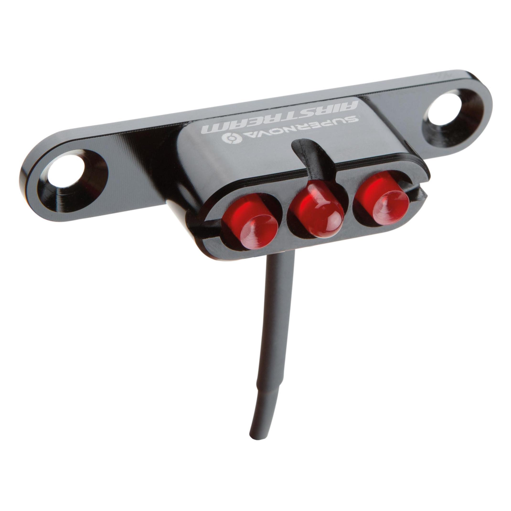 Supernova Airstream 2 Tail Light für Gepäckträger (KA622-BLK)