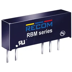 RBM-0505S - DC/DC-Wandler RBM, 1 W, 5 V, 200 mA, SIL-7, Single