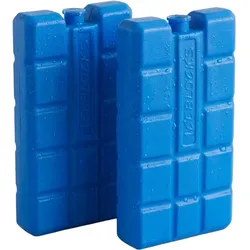 Kühlelemente 2er Set – 200g Kühlakkus für Kühltasche & Kühlbox – ideal für Unterwegs, Camping & Picknick – Blau, langanhaltend kühlend