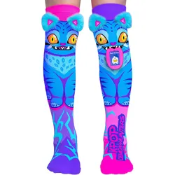 MADMIA - KPop Demon Hunter Derpy Socken mit 3D-Applikationen, Alter: 6-99 Jahre