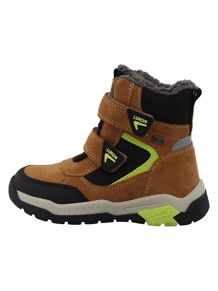 Lurchi Leder-Boots "Norris 1" in Hellbraun - 25