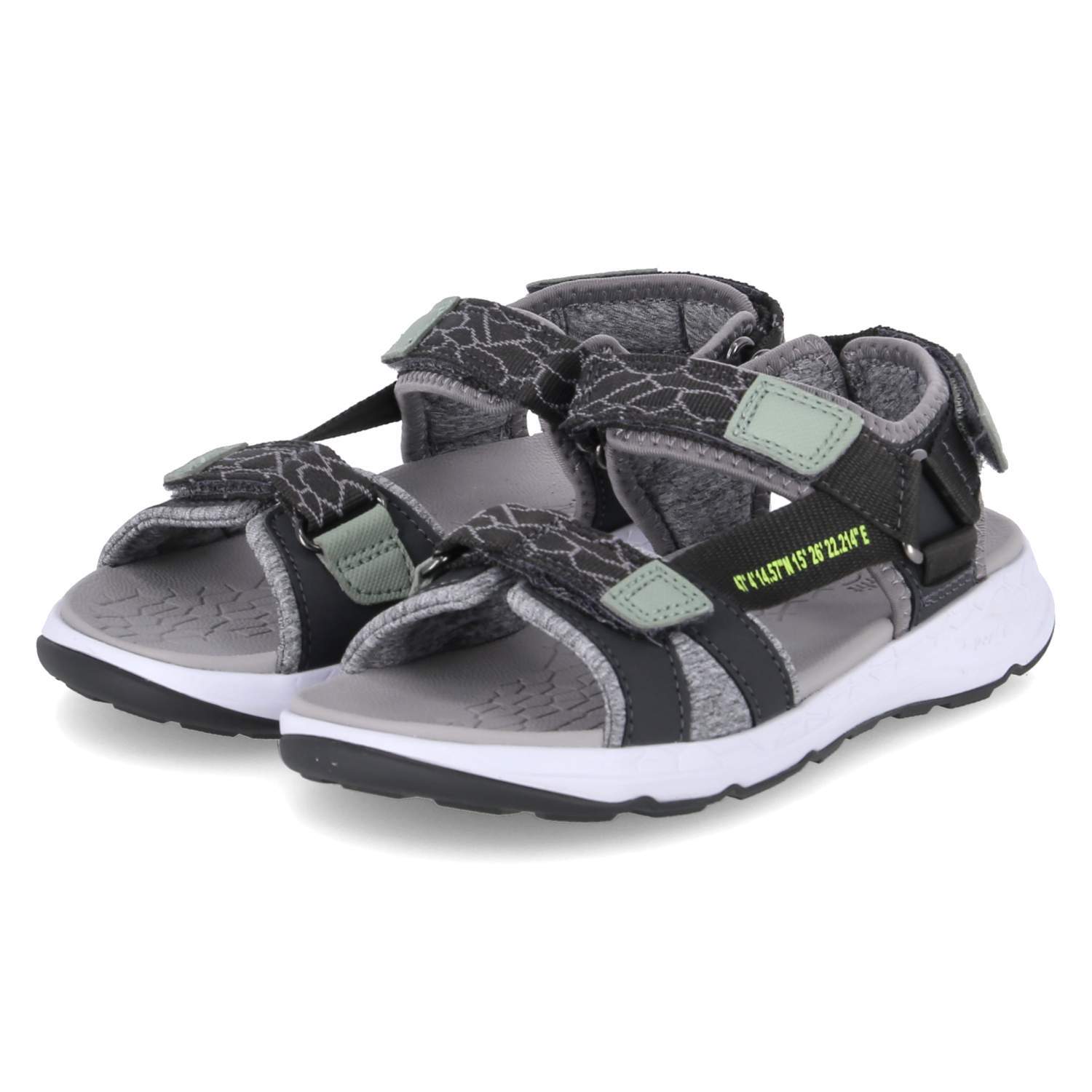 Superfit Jungen Sandalen CRISS CROSS Grau Synthetik-Textil-Mix Größe: 27