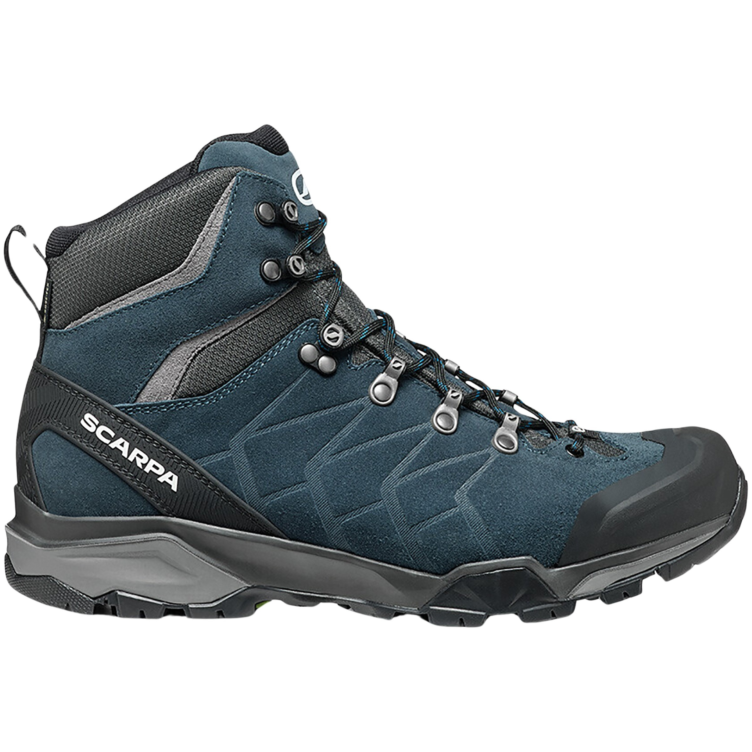 Scarpa ZG Trek GTX Herren Wanderschuhe blau Größe 46.5 Trekking Wasserdicht
