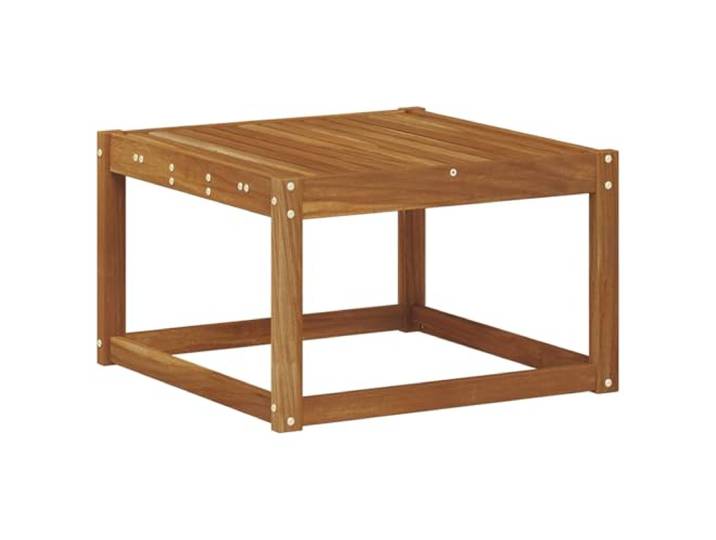 KTHLBRH Sofaset für den Außenbereich aus Akazienholz, 6-teilig, Natur Modulares Lattenrost-Design, abnehmbare Kissen, für Garten und Terrasse