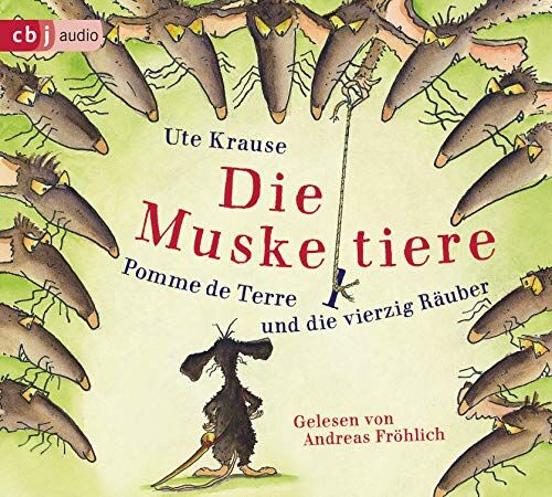Ute Krause - Die Muskeltiere – Pomme de Terre und die vierzig Räuber (Die Muskeltiere-Reihe zum Selberlesen, Band 3) - Preis vom 30.09.2026 22:30:23 h