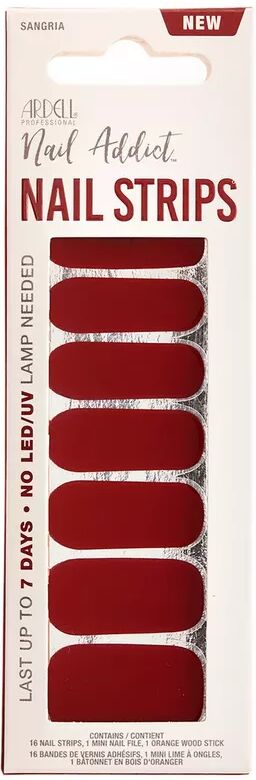 Ardell - Nail Strips Sangria, Rot