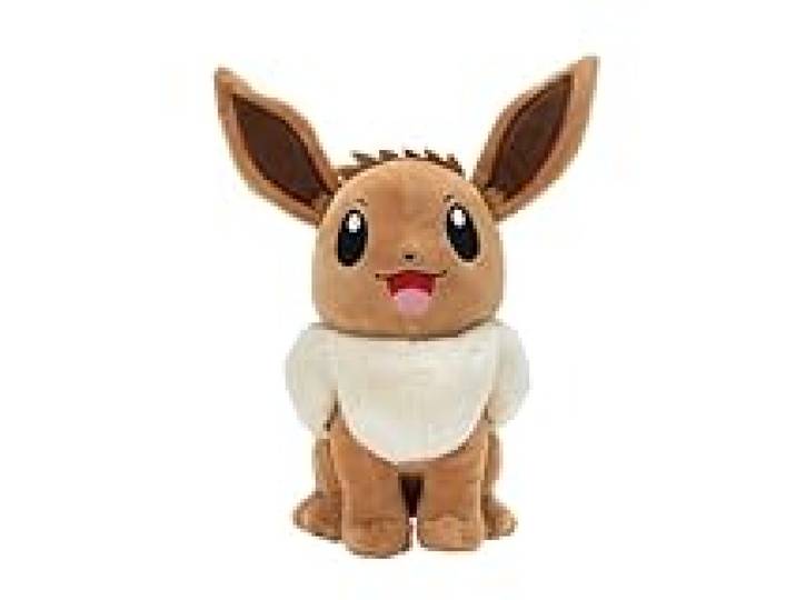 Pokémon Peluche Évoli Peluche Douce de 30 cm avec des détails Authentiques