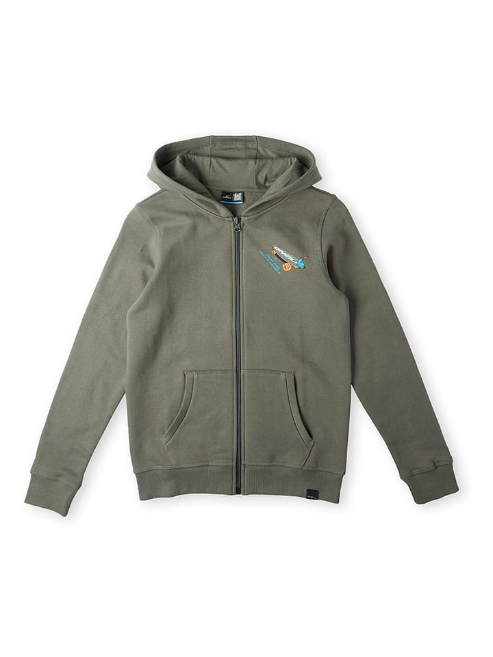 O'Neill Sweatjacke "Skate Dude" in Khaki - 152