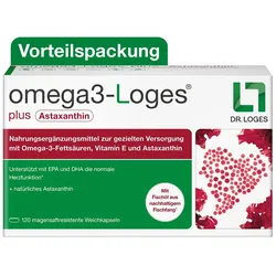 OMEGA3-LOGES plus Kapseln 120 St