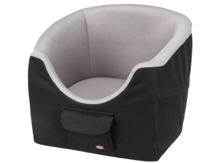 Tierkorb TRIXIE Autositz für Hunde , grau (grau, schwarz), B/H/L: 45cm x 39cm x 42cm, Tierbetten, Tierkorb