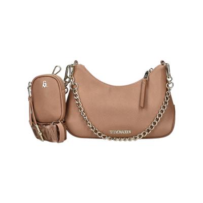 Umhängetasche STEVE MADDEN "STEVE MADDEN Taschen Lederimitat", Damen, Gr. onesize, beige (rose, gold), Lederimitat, Taschen Umhängetasche