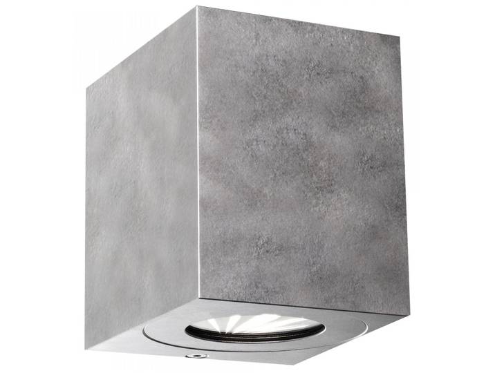 Nordlux LED Applique murale extérieure Canto Kubi 2 IP44 Galvanisé 49711031