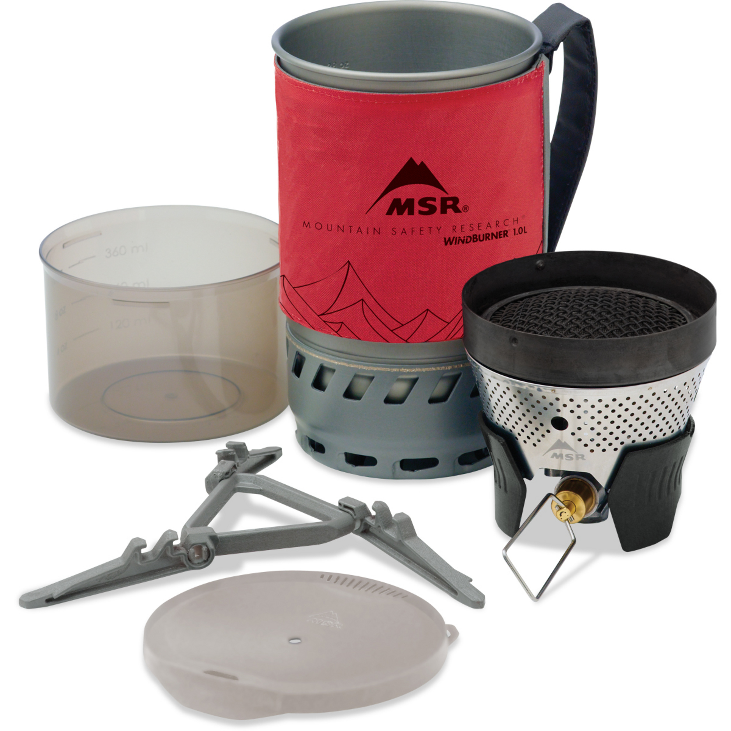 MSR WindBurner 1.0L Personal Kocher System Campingkocher rot Camping