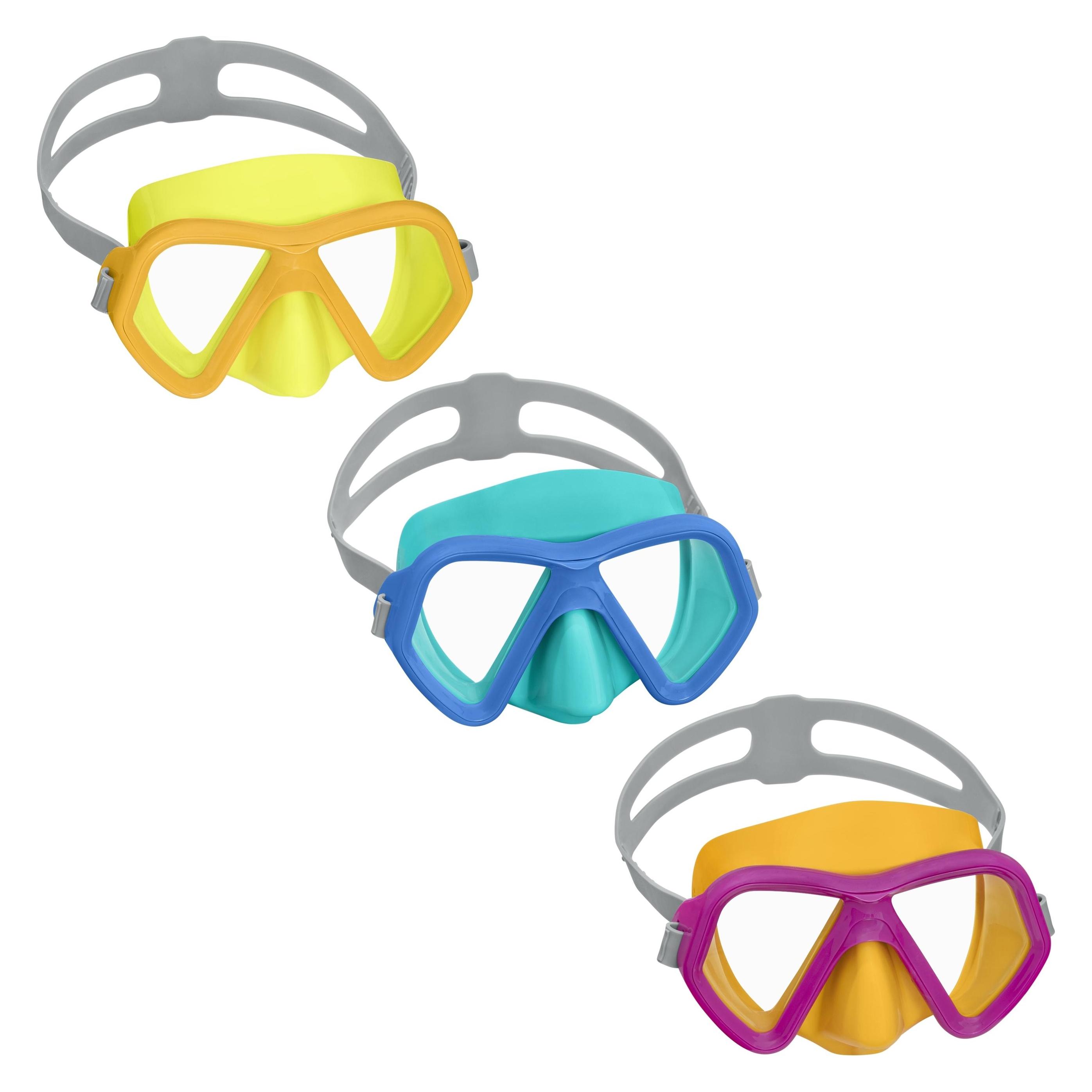 Bestway Taucherbrille 3-6 Jahre 3fach sortiert (22048 / 23)