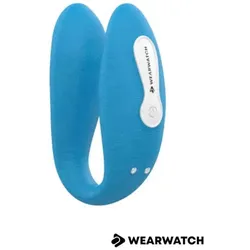 Wearwatch, Vibrator, Dual Pleasure Drahtlose Technologie Watchme Indigo / Snowy