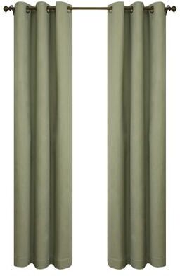ThermaLogic Weathermate Insulated Cotton Grommet Curtain Panel - Pair